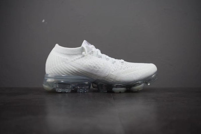 Nike Air VaporMax Flyknit Triple White Women