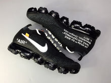 Nike Air VaporMax Flyknit X Off White Black Running