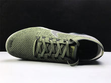 Nike Air VaporMax Flyknit Shoes Green Olive Running