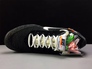 Nike Air VaporMax Flyknit X Off White Black Running