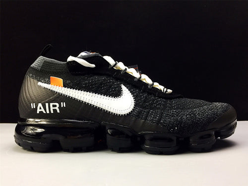 Nike Air VaporMax Flyknit X Off White Black Running
