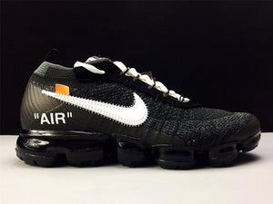 Nike Air VaporMax Flyknit X Off White Black Running
