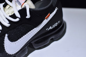 Nike Air VaporMax Flyknit X Off White Black Running